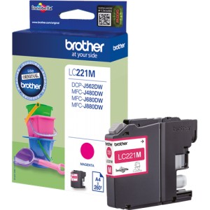 Brother LC221 Magenta Original