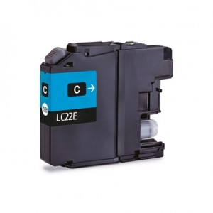 Brother LC22E compatible Cyan