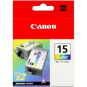 Canon BCI-15 Pack 2 Tricolor Original