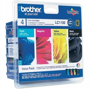 Brother LC1100 Rainbow pack (4 colores) original