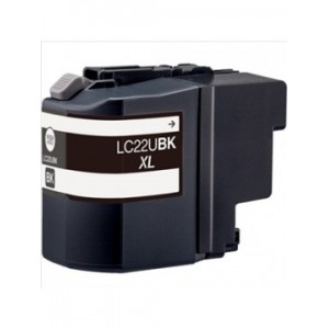 Cartucho de tinta Brother LC22U Negro XL compatible (LC-22UBK)