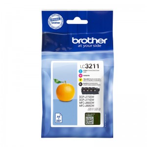 BROTHER LC3211 TINTA NEGRA ORIGINAL