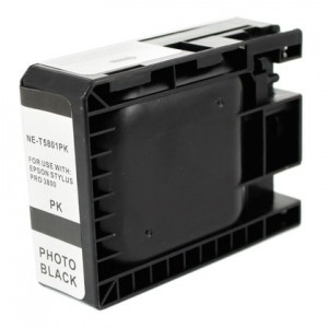 Cartucho de tinta Epson T5801 negro photo compatible