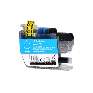 Cartucho de tinta Brother LC3217 Cyan compatible