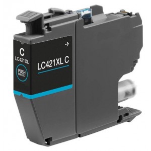 Brother LC421XL Cyan Compatible