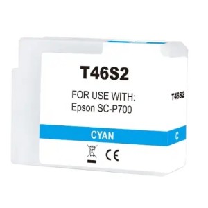 Epson T46S2 Cyan Compatible