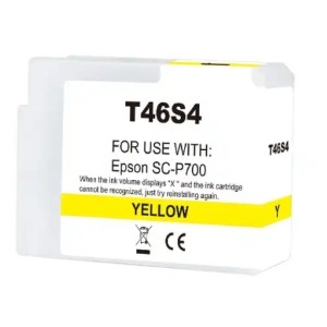 Epson T46S4 Amarillo Compatible